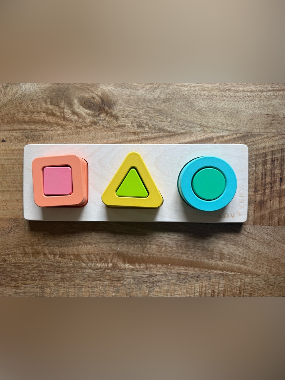 Lovevery Wooden Shape Sorter Puzzle